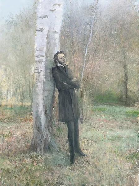 　　何多苓《俄罗斯森林（黄金时代）普希金？自由》2017年作
油彩画布
200 x 150 cm。
成交价：HK$ 6，844，000