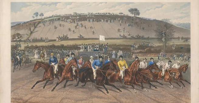 马奈：《隆尚的赛马》，100多年前的聚会场景